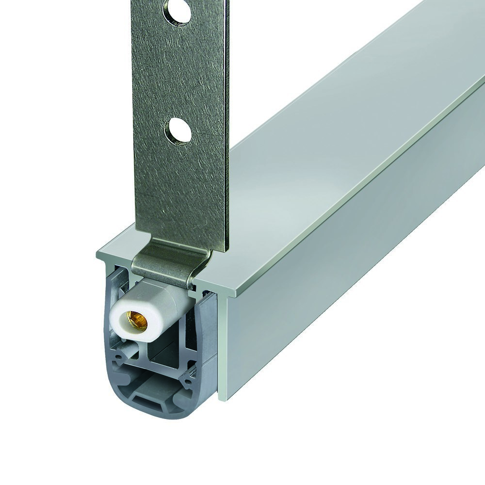 PLANET Türabsenkdichtung RS, Silikon 585 mm grau