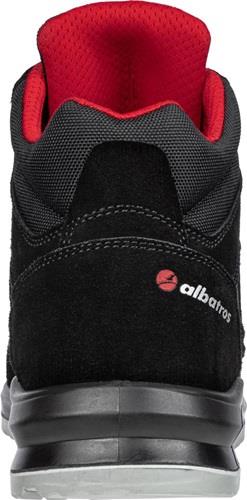 ALBATROS Sicherheitsstiefel CLIFTON MID Gr.42 schwarz/rot S3 SRC EN ISO 20345:2011 ALBATROS Sicherheitsstiefel CLIFTON MID Gr.42 schwarz/rot S3 SRC EN ISO 20345:2011