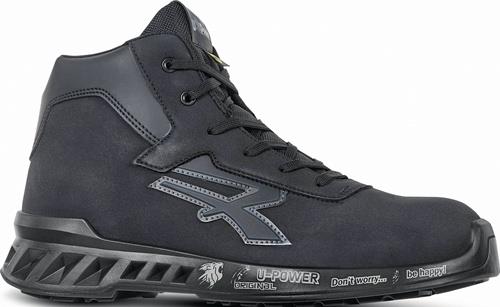 U.POWER Sicherheitsstiefel PARKER Gr.43 schwarz S3 CI SRC ESD EN20345 Mikrofaser U.POWER