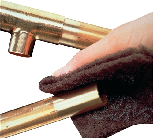 3M Handpad Vlies Scotch Brite™ 7440 L224xB158mm medium 180 braun 3M