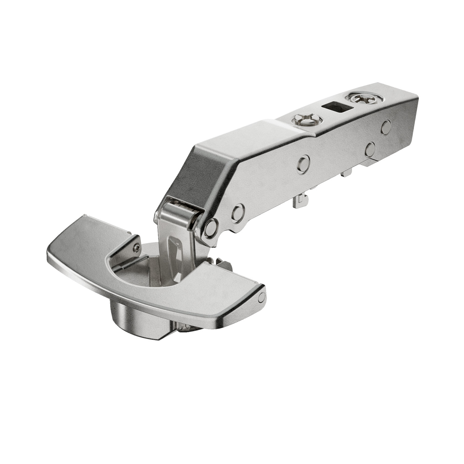 HETTICH Sensys Winkelscharnier W45 ohne integrierte Dämpfung (Sensys 8639 W45), vernickelt, 9088138