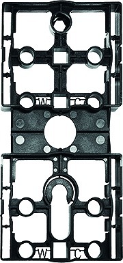 HOPPE® Bohrlehre für Rosettengarnitur, Metall, 3949570