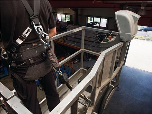 SKYLOTEC Auffang-Set Platform I EN 354 EN 360:2002,EN 361:2002 3-tlg.SKYLOTEC