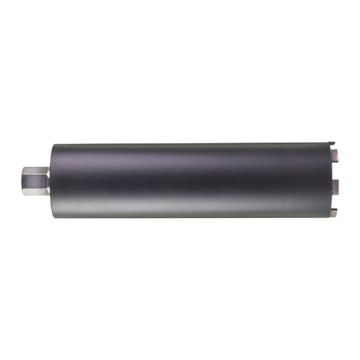 MILWAUKEE DCHXL 122 x 490 mm / 1 1/4" UNC Diamant-Trockenbohrkrone für Staubabsaugung