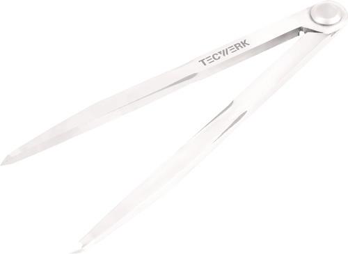 TECWERK Spitzzirkel L.200mm m.Nietscharnier TECWERK