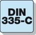 PROMAT Kegelsenkersatz DIN 335C 90Grad 6,3-25mm HSS 5-tlg.Ku.-Box PROMAT