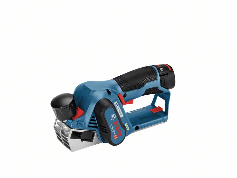 BOSCH Akku-Hobel GHO 12V-20, mit 2 x 3.0 Ah Li-Ion Akku, L-BOXX