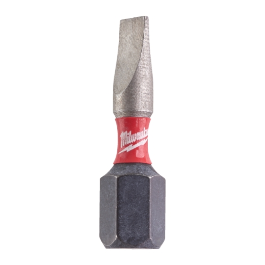 MILWAUKEE SL 0,6 x 4,5 / 25 mm Schrauberbit SHOCKWAVE