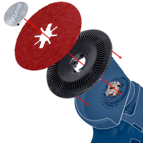 BOSCH EXPERT N477 SCM Scheibe für Winkelschleifer, 100 x 16 mm, sehr fein, 25-tlg.. Für kleine Winkelschleifer