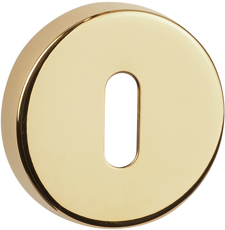 HERMAT Schlüsselrosette 2036.K, Messing