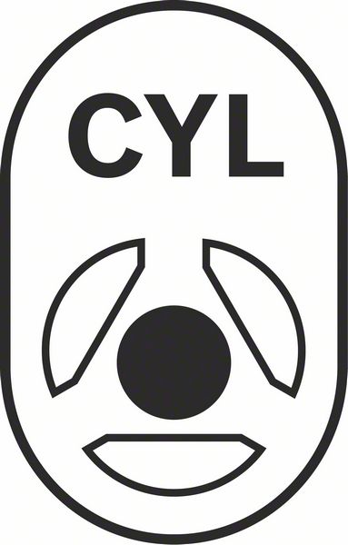 BOSCH Betonbohrer CYL-3, 5,5 x 90 x 150 mm, d 4,5 mm, 1er-Pack
