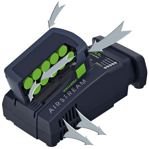 FESTOOL Schnellladegerät SCA 8 200178