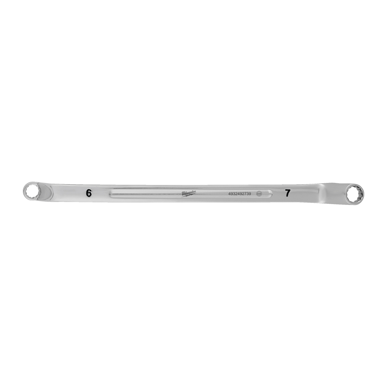 MILWAUKEE 6 x 7 mm Doppel-Ringschlüssel, gekröpft MILWAUKEE 6 x 7 mm Doppel-Ringschlüssel, gekröpft