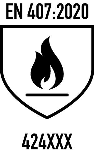 JUTEC Hitzeschutzhandschuhe Gr.10 gelb EN 388,EN 407 PSA III JUTEC