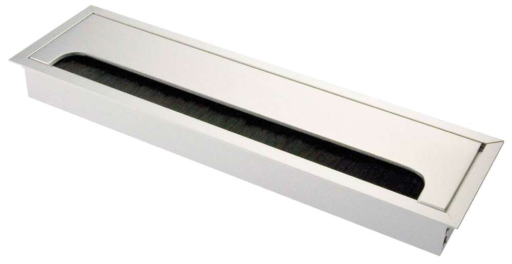 Veyhl Kabeldurchlass Rumba 80x276x23 Aluminium rechteckig