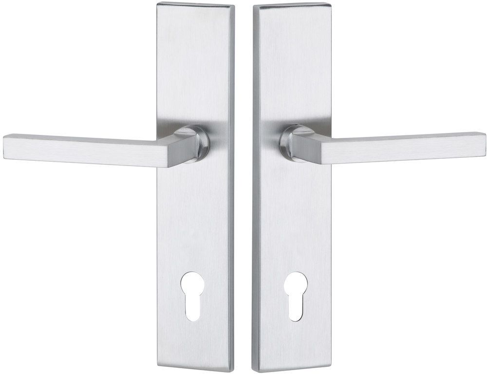 HERMAT Schutz-Drückergarnitur SQUARE 1835/2094.SH, ES 1, Edelstahl