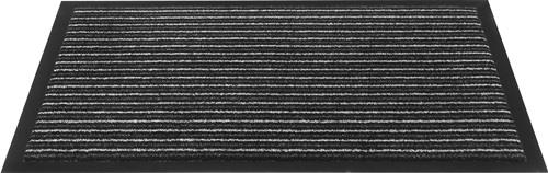 Nordwest Fußmatte gestreift anthrazit PP L400xB600xS5mm