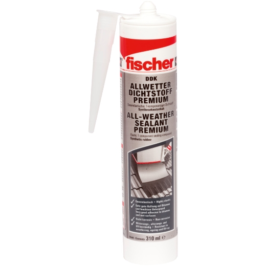 FISCHER Allwetter Dichtstoff DDK 310 transparent