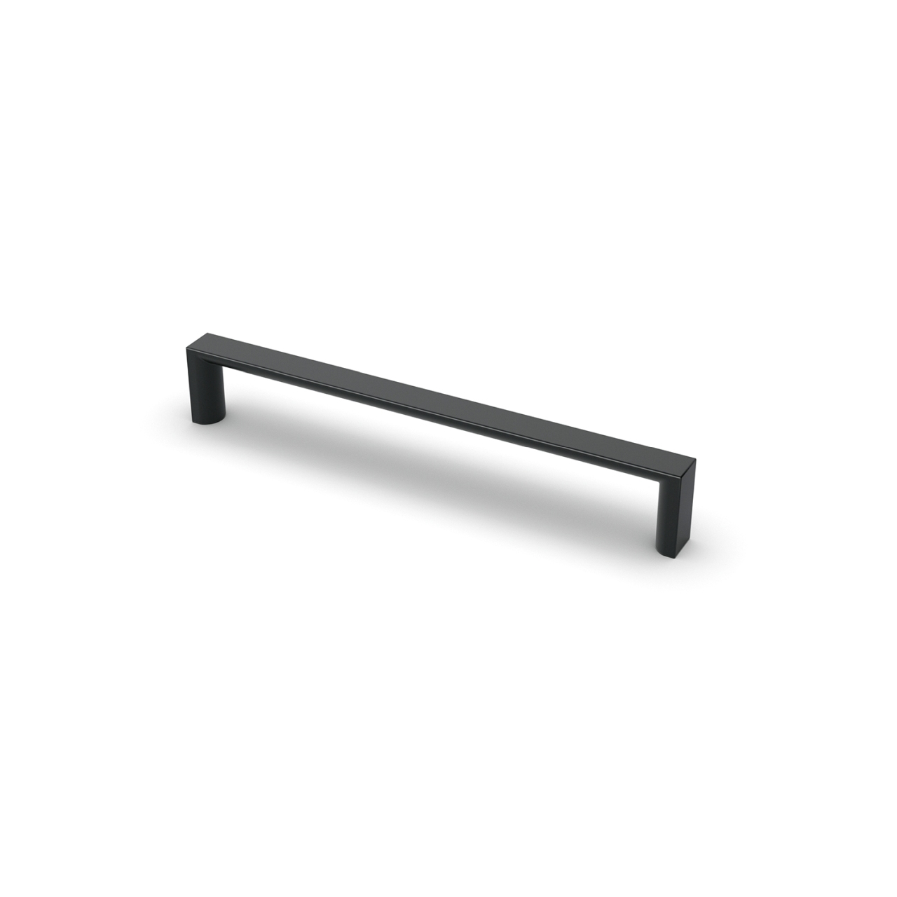 HETTICH Griff Baldone, •–• 128, L 136 mm, B 11 mm, H 26 mm, Schwarz matt, 9269734