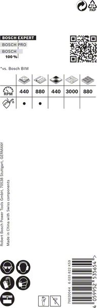 BOSCH EXPERT Tough Material Lochsäge, 20 x 60 mm. Für Dreh- und Schlagbohrer