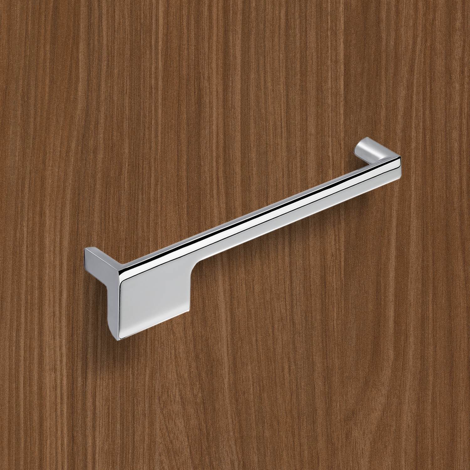 HETTICH Griff Zenga, •–• 192, L 201 mm, B 36 mm, H 30 mm, Verchromt glanz, 9105746 HETTICH Griff Zenga, •–• 192, L 201 mm, B 36 mm, H 30 mm, Verchromt glanz, 9105746