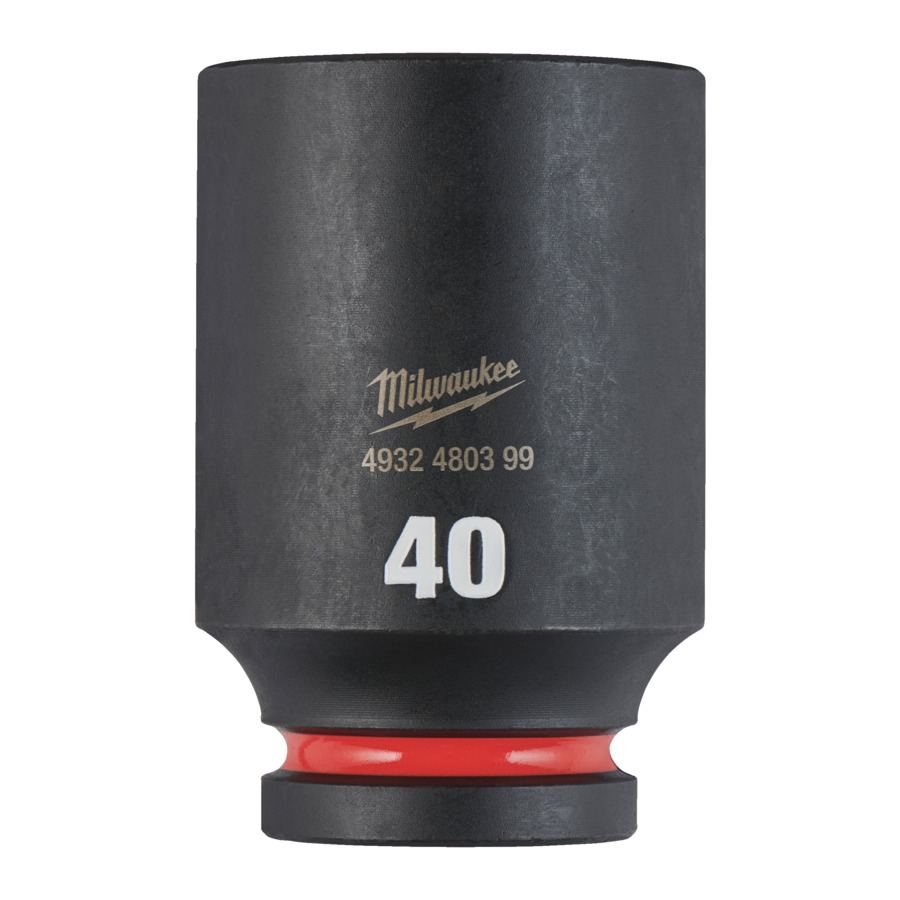 MILWAUKEE 40 x 90 mm SHOCKWAVE Schlagnuss 3/4" lang