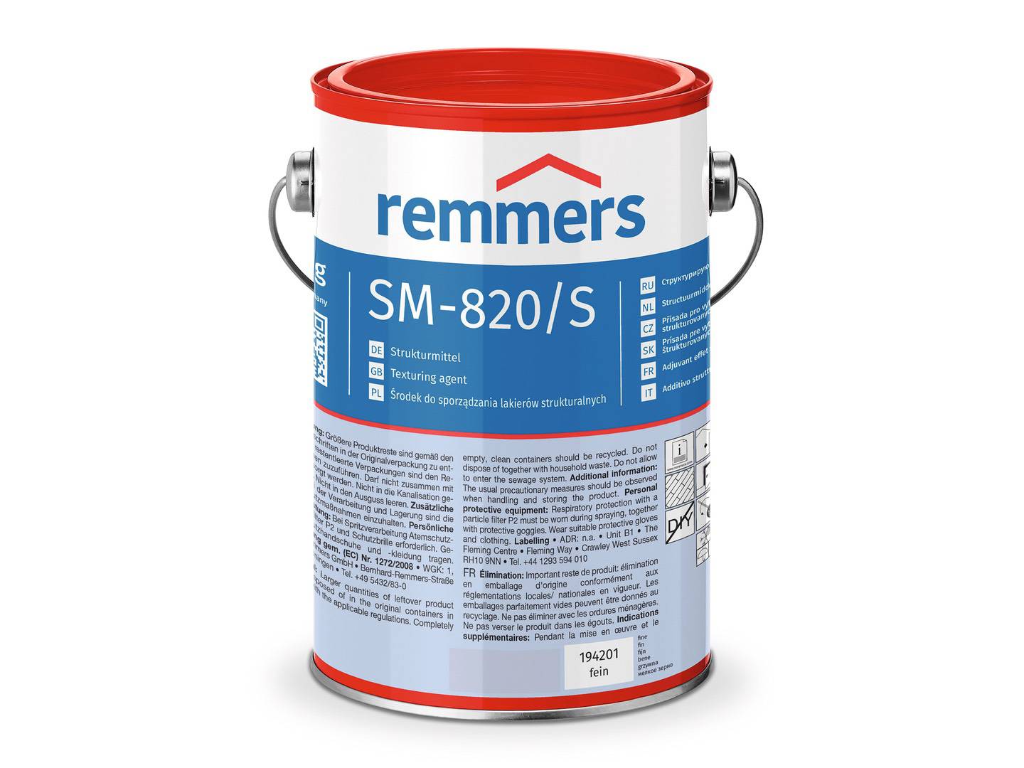 REMMERS SM-820/S-Strukturmittel fein 0,5 kg