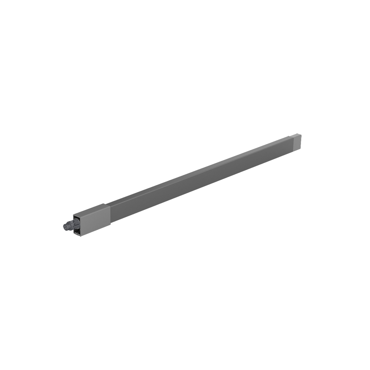 HETTICH Längsreling ArciTech / 650 mm, anthrazit, rechts, 9122036