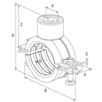 FISCHER Rohrschelle FRS Triple 15-19