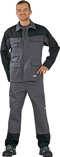 PLANAM Schweißerschutz-Bundjacke Weld Shield Gr.46 grau/schwarz