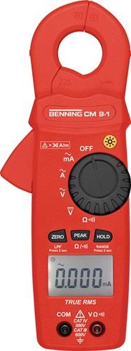 BENNING Leckstromzange CM 9-1 Messber.0,010 mA-60 A AC Zangenöffnung max.23mm BENNING