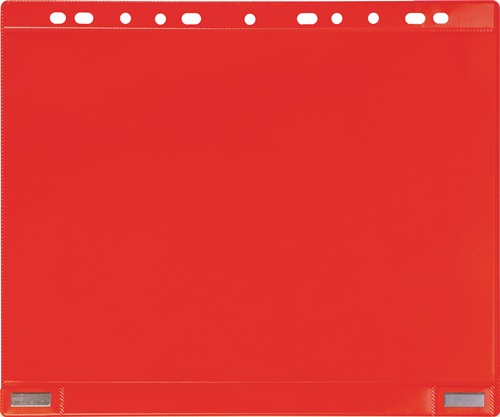 TARIFOLD Magnetische Sichttasche B265xH315mm rot f.Format DIN A4 TARIFOLD