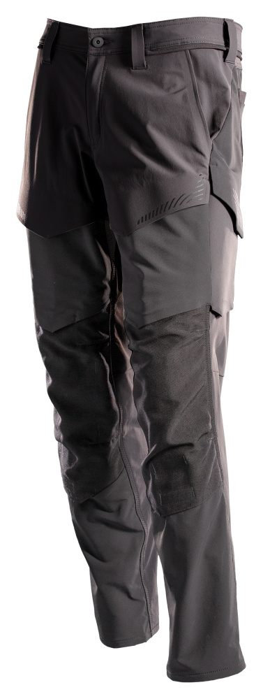 MASCOT® Hose mit Knietaschen, ULTIMATE STRETCH Hose Größe 82C56, schwarz