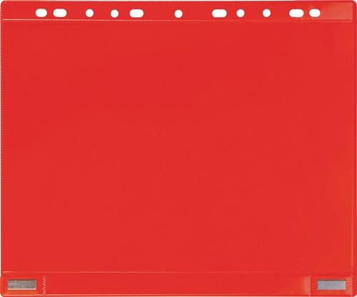 TARIFOLD Magnetische Sichttasche B265xH315mm rot f.Format DIN A4 TARIFOLD