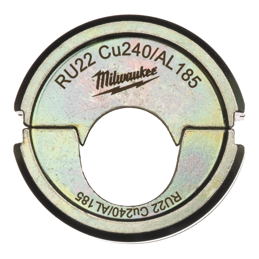MILWAUKEE RU22 Cu240/AL185 für Cu/Al Presseinsatz für hydraulisches Akku-Presswerkzeug
