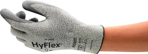 ANSELL Schnittschutzhandschuhe HyFlex® 11-730 Gr.11 grau EN 388 PSA II 12 PA