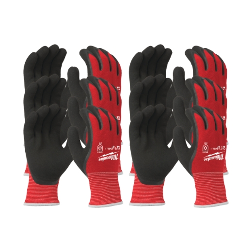 MILWAUKEE Größe 8 (M) 12er Pack Kälte-Schnittschutzhandschuhe Klasse 1/A MILWAUKEE Größe 8 (M) 12er Pack Kälte-Schnittschutzhandschuhe Klasse 1/A