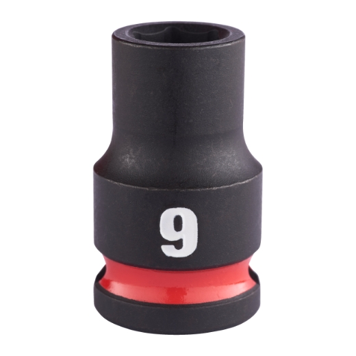 MILWAUKEE 9 x 32 mm SHOCKWAVE Schlagnuss 3/8" kurz