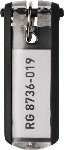DURABLE Schlüsselanhänger Key Clip schwarz Ku.