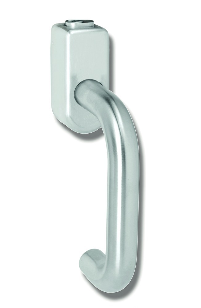 HEWI Fenstergriff absperrbar 100XAFGA.1, Edelstahl, 111XAFGA.1