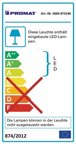 PROMAT LED-Strahler 100 W 8000 lm 3m H07RN-F 3x1,5 mm² IP54 PROMAT