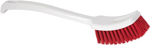 Nordwest HACCP-Stielbürste L.400mm Borstenstärke 0,50mm rot