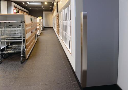 HOJU Eckschutzwinkel L.1500mm Schenkelhöhe 30x30mm VA 1.4301 geb.Korn 240