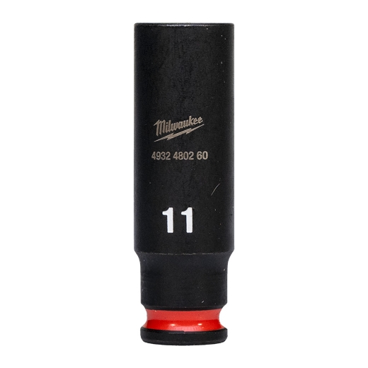 MILWAUKEE 11 x 50 mm SHOCKWAVE Schlagnuss 1/4" lang