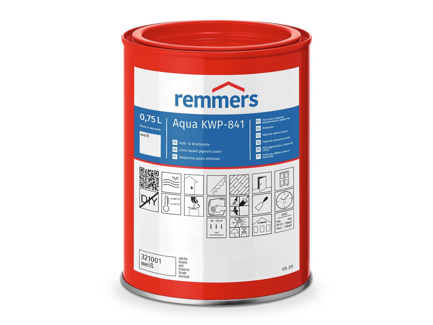 REMMERS Aqua KWP-841-Kalk- & Wischpaste