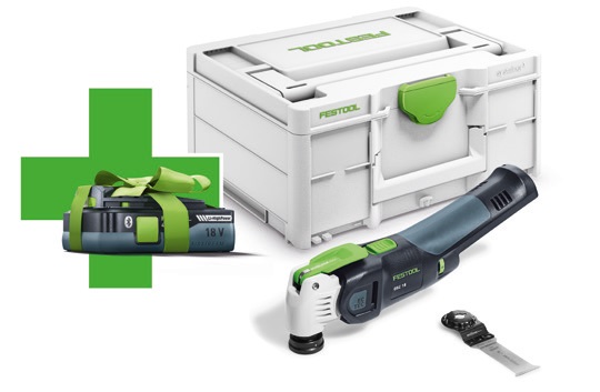 FESTOOL Akku-Oszillierer VECTURO OSC 18 E-Basic-4,0, 577033
