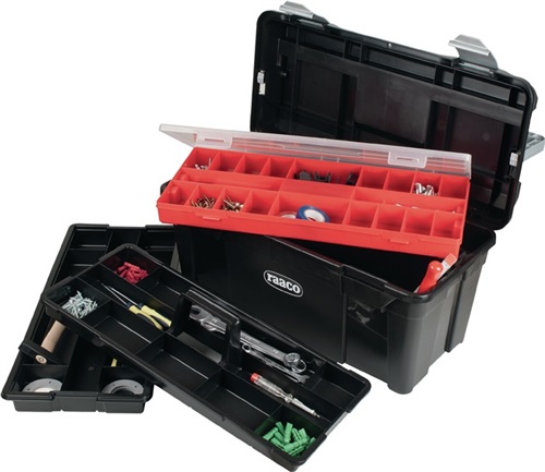 RAACO Werkzeugkoffer Toolbox 35-50 B580xT290xH285mm PP RAACO