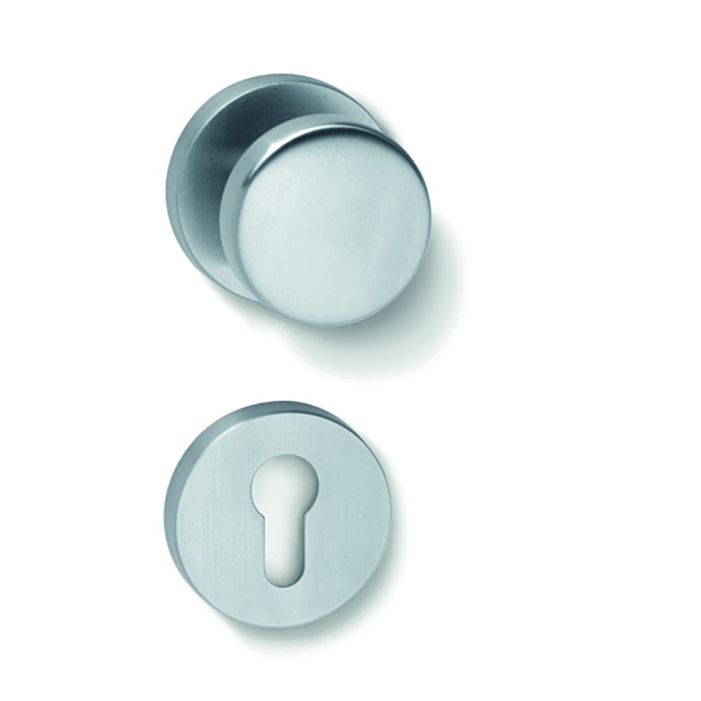 HEWI Wechselgarnitur mit Rosetten 162XAH03.237, VK 8 mm, Edelstahl, 162XAH03.237