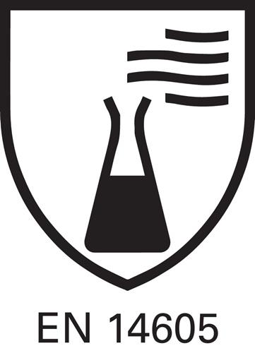 GUNOVA Chemikalienschutzschürze Gunova S3 L.ca.120xB.ca.90cm schwarz GUNOVA