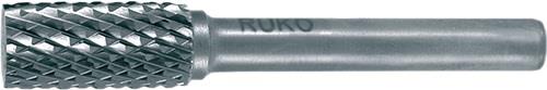 RUKO Frässtift ZYA D.8mm Kopf-L.18mm Schaft-D.6mm HM Blank Verz.KVZ 4 RUKO